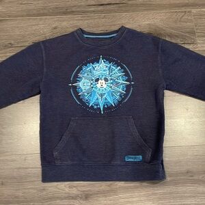 🩵Disney Parks must have Disneyland resort California Adventure blue Sweatshirt